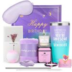 Birthday Gifts for Women, Mother's Day Gift Ideas, Relaxing Spa Gift Basket Set, Get Well Soon Gifts for Women For Her, Mom, Friend, Sister, Wife, Coworker, Girlfriend, Teacher Gifts for Women (Birthday)