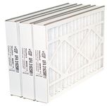 16x25x3 MERV 11 Trion Air Bear Generic/Replacement (Actual Size 15-3/4" x 24-1/4" x 3") Furnace Air Filter, 3 Pack