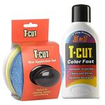 T-Cut White Scratch Remover Colour Paint Restorer Car Polish - 500ml plus Wax Applicator