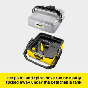 Karcher OC 3 Portable Cleaner – Compact Cordless Outdoor Washer