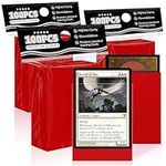 Red Matte Card Sleeves for MTG, 300