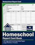 Homeschool Report Card Book: Homesc