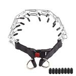 Love Dream Dog Prong Training Collar Quick Release Buckle, Dog Choke Pinch Collar with Comfort Tips for Small Medium Large Dogs (Medium-3mm, 19.7 inch)