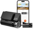 70mai A810 True 4K HDR Dual Dash Cam, Built-in GPS Logger, ADAS, Sony Starvis2 IMX678, 150° Wide, Optional Parking Mode with Motion Detection & Time Lapse, Upto 256GB Supported