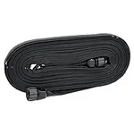 Rocky Mountain Goods Flat Soaker Hose 25 ft - Heavy Duty Double Layer Design - Saves 90% Water - Consistent Drip Throughout Hose - Leakproof Guarantee - Garden/Vegetable Safe