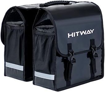 HITWAY Sacoche Velo, Sacoches Porte-Bagages,30L Grands Sac Deporte-Bagages arrière, sacoches Porte-sacoches, Imperméable, adapté aux vélos/Vélos électriques de Plus de 20 Pouces