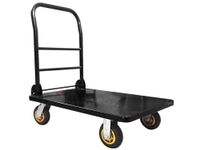 VOLTZ VZ-VPH-500 Platform Trolley 500 kg Steel Platform Truck Moving Platform Steel Hand Trolley with 360 Degree Swivel Wheels for Easy Storage