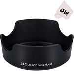 Reversible Lens Hood Shade Protector for Canon EF-S 18-55mm F3.5-5.6 is STM & EF-S 18-55mm F4-5.6 is STM & RF 24-50mm f/4.5-6.3 is STM Lens on Camera EOS R8 Rebel T8i T7i SL3 90D Replace Canon EW-63C