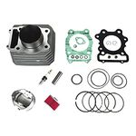 Cylinder Piston Kit Top End Repair Kit Compatible with Honda TRX300 TRX 300 Fourtrax FW 4x4 2x4 four-wheel 1988-2000 Rebuild Kit