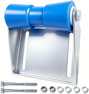 XIANGZI 8" Boat Trailer Rollers with Brackets Galvanized Steel Keel Roller Assembly Kit for Easy Water Launch