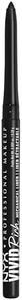 NYX PROFESSIONAL MAKEUP, Vivid Rich Mechanical Pencil, Eyeliner, Rich shades, Vegan Formula - Always Onyx (Black)
