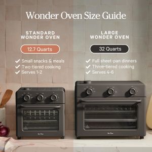 Our Place Wonder Oven 6-in-1 Air Fryer & Toaster Oven – Steam, Compact
