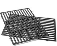 Denmay 47.6 cm Cooking Grates for Weber Genesis II 300 and Genesis II LX 300 Series Gas Grills, Genesis II E&S 310 315 320 325 340, Replacement Part for Weber 66095 66802,66805, Cast Iron