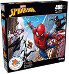 Buffalo Games - Marvel - Web Spinning - 400 Piece Jigsaw Puzzle for Families Challenging Puzzle Perfect for Game Nights - Finished Puzzle Size is 21.25 x 15.00