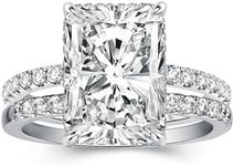 Effinny 4.0ct Radiant Cut Engagemen