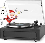 WOCKODER Vinyl Record Player All-in