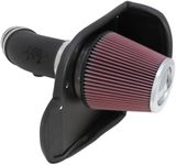 K&N Cold Air Intake Kit: Increase Acceleration & Engine Growl, Guaranteed to Increase Horsepower up to 22HP: Compatible with 6.4L, V8, 2011-2015 CHRYSLER/DODGE (300, Charger, Challenger), 57-1565