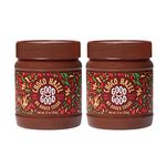 GOOD GOOD Belgian Choco Hazel with Stevia and Maltitol - No Added Sugar - Chocolate Hazel Spread - Gluten Free - Vegetarian Friendly - 12 oz (350g) x 2