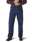 Wrangler Men's work jeans, Antique Indigo, 38W 32L UK