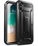 SUPCASE Unicorn Beetle Pro Full-Body Rugged Holster Case for Apple iPhone X/iPhone 10 (2017 Release), Black