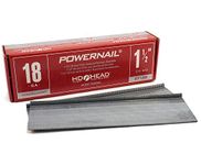 Powernail L15018 18 Gauge 1-1/2 Inch Length Flooring L-Cleat Nails (1000ct Box)