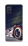 Generic PRINTFIDAA Racing Car On Track from Back View Back Cover for Girls Samsung Galaxy A71 / Samsung A71S, SM-A715F / DS Back Cover -(S3) MSP2027