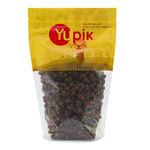 Yupik Dried Raspberries, 1 kg, 6 Count, Gluten-Free, Kosher, Sweetened Whole Dried Fruits, Candied Berries, Sulphite-Free, Source of Fiber, Sweet Snacks, Fruity Topping, Ideal for Baking