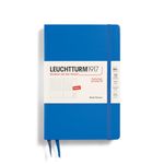 LEUCHTTURM1917 - Week Planner, Hardcover, Paperback (B6+) 2025, Sky, English