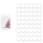 White Furniture Stickers, Self-Adhesive Screw Covers White Screw Hole Stickers White Screw Covers Screw Hole Covers Cover Ugly Screw Hole Stickers for Wood Furniture Cabinet Shelve Plate