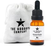 The Goodbye Company Hemorrhoid Treatment - Natural Vegan Hemorrhoid Healing Serum, Shrink Hemorrhoids, Made in USA (15 mL)