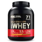 Optimum Nutrition Gold Standard Whey Protein, Muscle Building Powder With Naturally Occurring Glutamine and Amino Acids, Chocolate Peanut Butter, 71 Servings, 2.27kg, Packaging May Vary