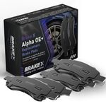 Brake X Replacement Brake Pads Kit replacement for 2013 Honda Accord | Alpha OE+ Replacement Ceramic Brake Pads [Front]