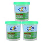 CZ-IT Refillable Moisture Absorber (Pack of 3)