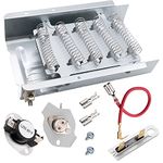 279838 and 279816 Dryer Heating Element and Thermostat 3392519 Dryer Fuse Combo Pack for Whirlpool Kenmore Electric Dryers