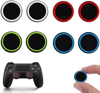 Joystick Thumb Stick Funda, Cubierta Protectora de Apretones de Pulgar de Silicona, 4 Pares Sticks Joystick Accesorios de Protección para PS5，PS4, Xbox 360, PS3 Controladores, Colores Mezclados