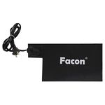 Facon 8-1/2'' x 5-1/2'' Silicone Battery Heater Pad with Thermostatically Controlled, Automotive Electric Silicone Battery Warmer Pad, 120V, 60Watts