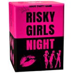 Risky Girls Night - Fun Party Game for Ladies Nights: 150 Spicy Questions and Hilarious Dares, Drinking Games - Bachelorette, Pregame, Birthday Parties Gifts