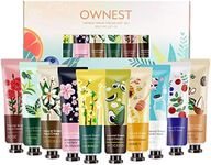 Ownest 10 Pack Hand Cream Kit, Plant Fragrance Moisturizing Hand Care Cream, Hydrating Formula Hand Lotion for Dry Crack Skin, Protable Travel Size, Best Gift Kit for Birthday Christmas