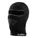 Ultimateaddons Motorcycle Bike Unisex Balaclava Breathable - Full Face Mask Windproof Protection Hood Black