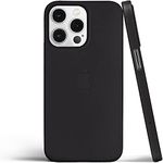 totallee Thin iPhone 13 Pro Case, Thinnest Cover Ultra Slim Minimal - for Apple iPhone 13 Pro (2021) (Frosted Black)