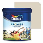 Dulux Promise Exterior Emulsion Paint (10L, Pillar)Ideal for exterior wall paint, smooth finish, anti-peel & anti-crack, perfect for dry to moderate climates, 3-year warranty