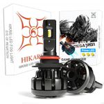 HIKARI UltraFocus 9005/HB3/9145 LED Bulbs,18000LM,32W Prime ZES LED Equivalent to 120W Ordinary LED,High Performance LED Kit,Halogen Upgrade Replacement,Canbus Ready,6000K, 9140 H10 Foglight