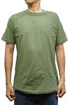 Soffe Men's Soft Spun Military 3 Pack T-Shirts Green Small