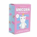 DIY Unicorn Crochet Kit - Stitch Your Own Magical Kawaii Unicorn! Fun Craft Set - Unique Gift for Kids and Adults