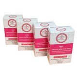 Advik Ayurveda Rose & French Pink Clay Soap for Men and Women, 400g (Pack of 4) | Skin Brightening Soap | Moisturising Soap for Glowing Skin | Paraben & Sulphate Free Soap