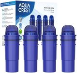 AQUA CREST Replacement for Pur® Pitcher Water Filter, CRF950Z, PPF951K, CR-1100C, PPT700W, CR-6000C, PPT711W, PPT711 and More Pur® Pitchers and Dispensers, NSF Certified, AQK-CF10A, 4 Packs