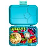 YUMBOX TAPAS Larger Size (Antibes Blue) Leakproof Bento lunch box for Adults, Teens & Pre-teens