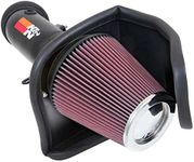 K&N Cold Air Intake Kit: Increase Acceleration & Engine Growl, Guaranteed to Increase Horsepower up to 39HP: Compatible with 6.2L, V8, 2015-2016 Dodge (Charger, Challenger), 69-2550TTK