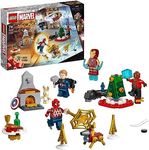 LEGO® Super Heroes Marvel Avengers Advent Calendar 76267 Building Toy Sets and 7 Minifigures; 24 Christmas Toys for Kids Aged 7+