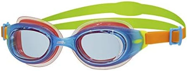 Zoggs Little Sonic Air Lunettes de Natation Mixte bébé, Bleu/Orange/Vert/teinté, up to 6 Years